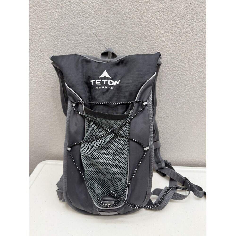 TETON SPORTS Trailrunner H2O Hydration Backpack  NO Bladder Black Hiking Daypack
